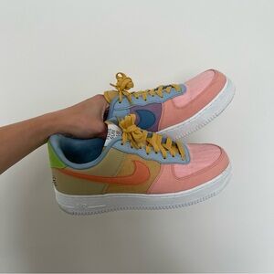 nike sun club color block textured sneakers